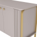 Móvel Buffet Ravi 4 Portas - Pés Metálicos Dourado